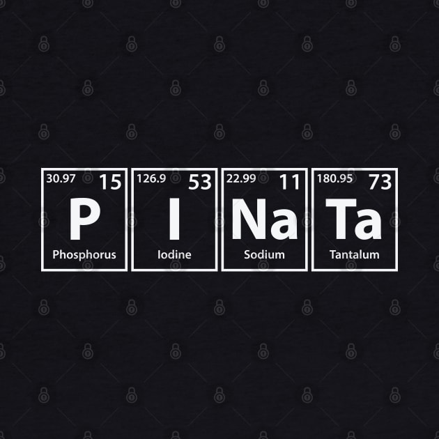 Pinata (P-I-Na-Ta) Periodic Elements Spelling by cerebrands